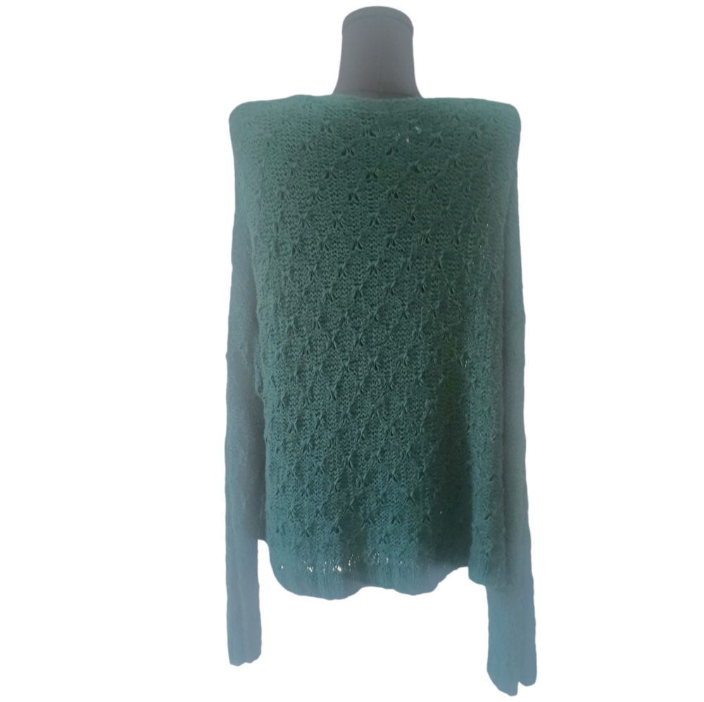 American Eagle Green Crop Button Down Cardigan - image 6